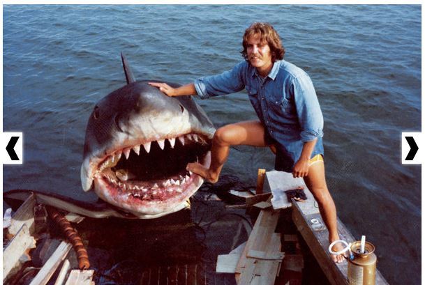 Fotos del rodaje de «Tiburón» que probablemente no habías visto (dedicado a Jefe Brody) :)