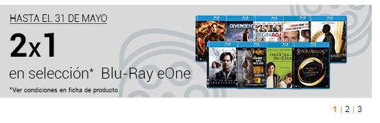 2x1 en selección Blu-ray Eone Fnac
