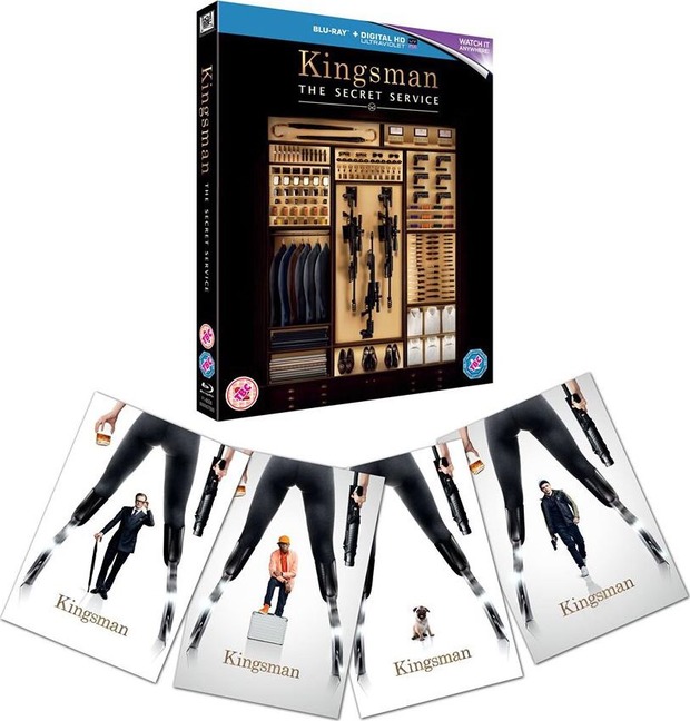 Kingsman: servicio secreto edición especial HMV
