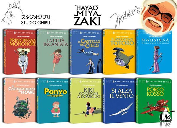 NUEVOS STEELBOOKS STUDIO GHIBLI EN ITALIA