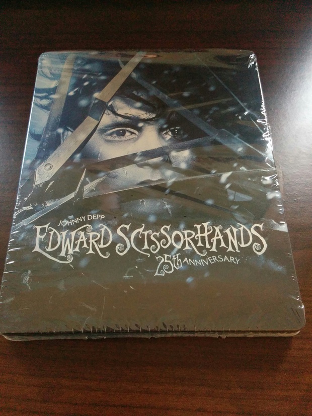 Al fin llegó!! Edward Scissorhands 25th Steelbook