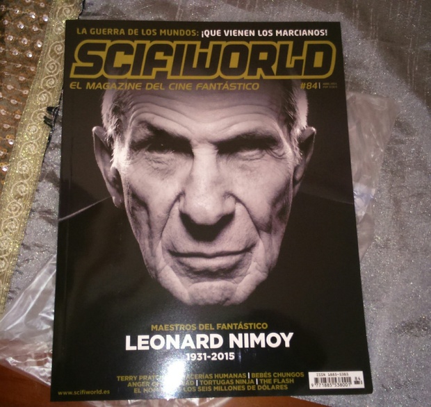 El nuevo numero de Scifiworld,  homenajeando al gran Leonard Nimoy 
