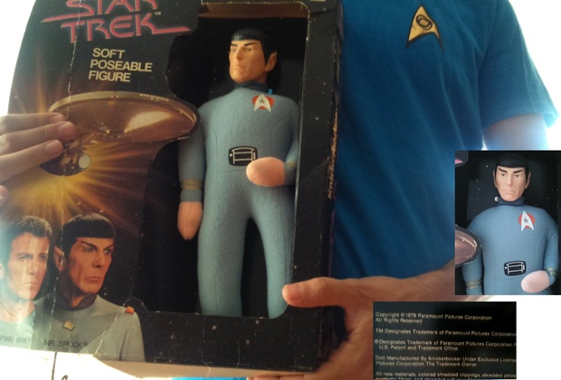Figura de Spock (1979) , un tesoro