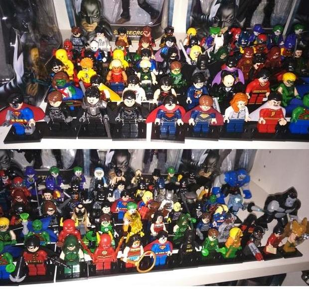 Universo DC, minifiguras Lego