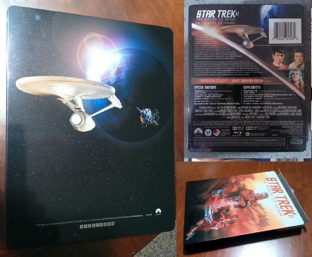 "Star Trek II The wrath of Khan" Steelbook Foto 2