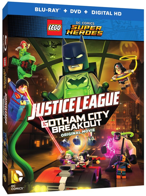 Trailer de la próxima pelicula de Lego "Justice League: Gotham Breakout"