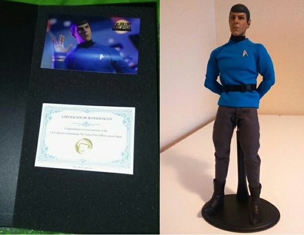 Desde Vulcano hasta mi casa. Spock 1/6 "Hot toys" 1