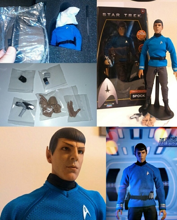 Desde Vulcano hasta mi casa. Spock 1/6 "Hot toys" 2