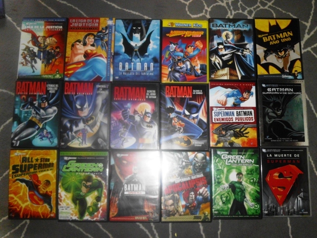 Mis otros DVD's de Superheroes DC
