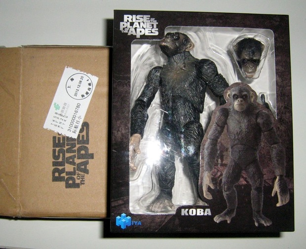 Otra figura "Rise of The Planet of the Apes" , Koba, 2