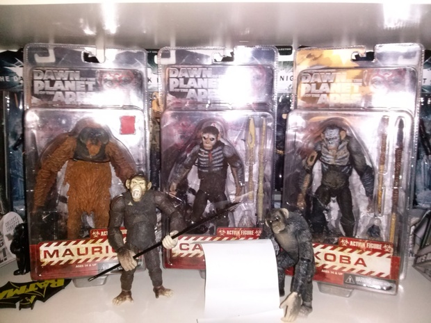 Figuras "Dawn of the Planet of the Apes"