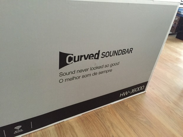 Nueva barra de sonido gracias a Samsung :)