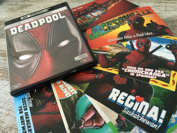 Deadpool 4K y postales de la Fnac