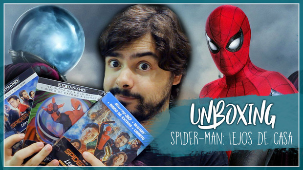 Unboxing 'Spider-Man: Lejos de casa' (Steelbook y Pack)