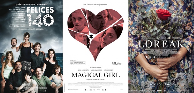 'Magical Girl', 'Felices 140' y 'Loreak' son las preseleccionadas para representar a España en los Oscar 2016
