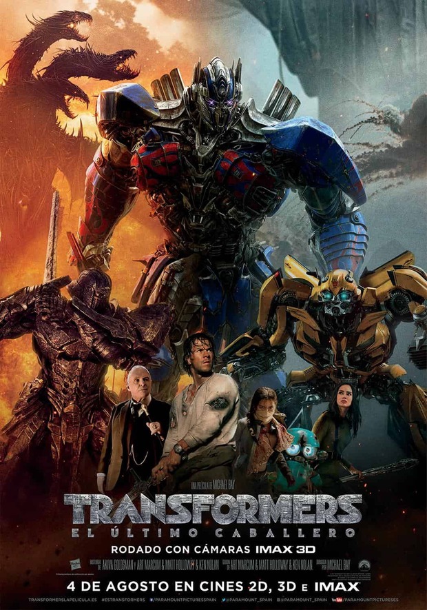 Cambio de fecha para el estreno de la última entrega de Transformers