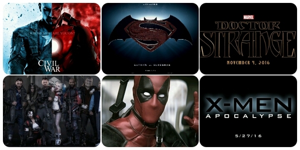 El año de los superheroes, ¿que película será la mejor? (2016)