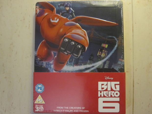 Big Hero 6 (3D + 2D) estuche metálico de Zavvi