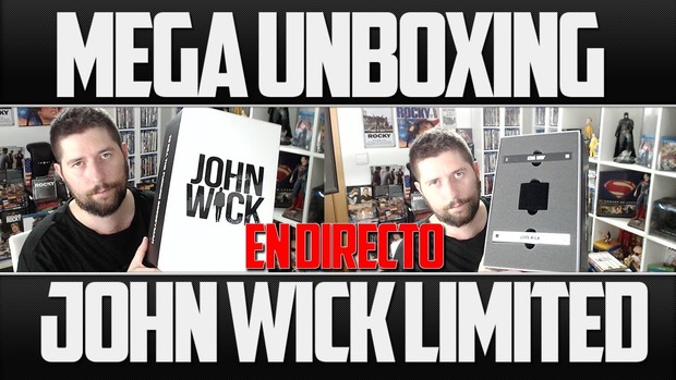 Unboxing John Wick Box Filmarena en directo