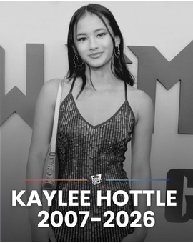 Fallece Kaylee Hottle