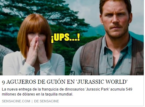 'Jurassic World': Los 9 agujeros de guión de la película de Chris Pratt