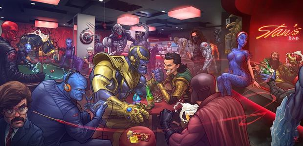 Reunion de villanos Marvel