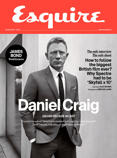Portada Squire Daniel Craig