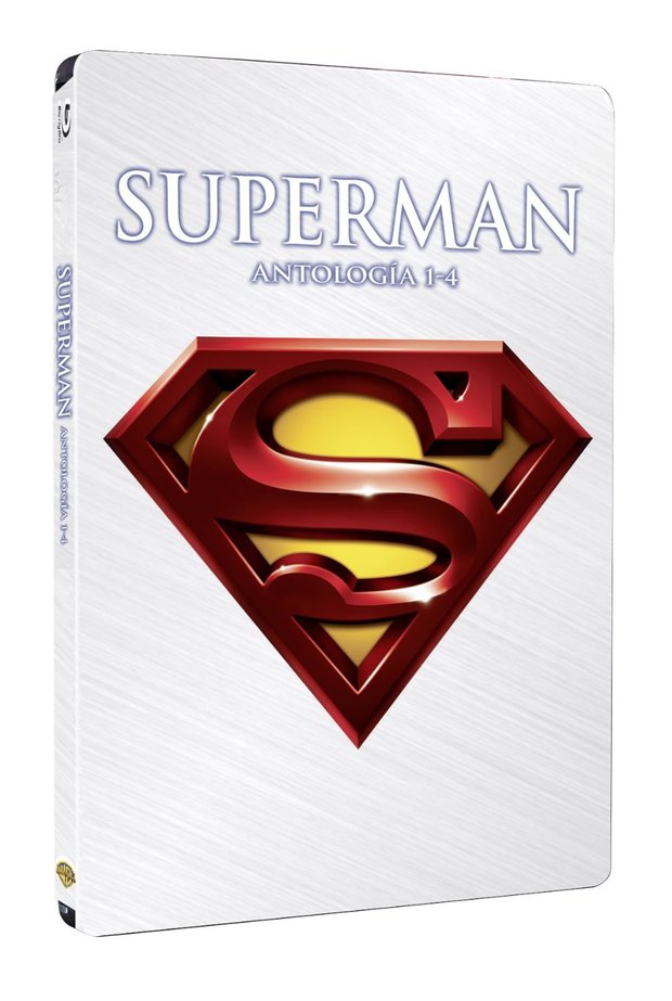 Superman (I+II+III+IV) - Pack 4 Discos Steelbook [Blu-ray]