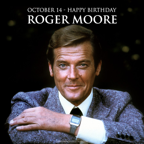 Hoy cumple años Roger Moore! Felicidades!!!