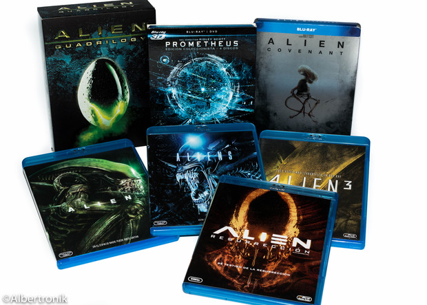 Colección Alien - Dvd y Bluray