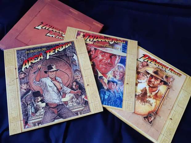 Trilogia Indiana Jones-Laserdics ; FELIZ AÑO NUEVO PARA TODOS!