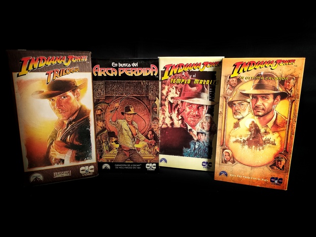 Indiana Jones - Trilogia en VHS