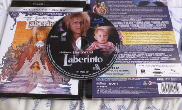 Dentro del laberinto 4k ( Blu-ray no remasterizado)