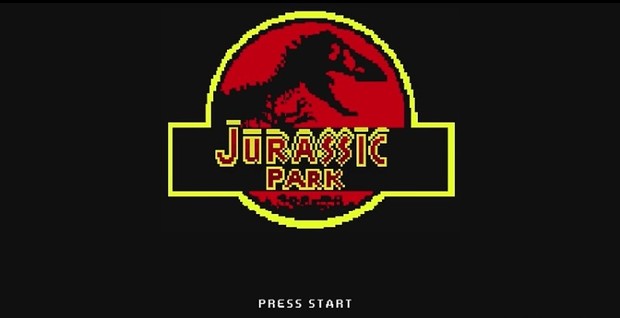 Jurassic Park 8 bits