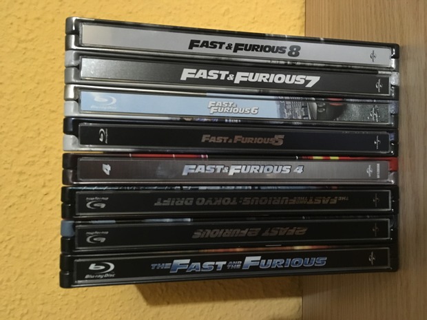 Colección metálica Fast & Furious 