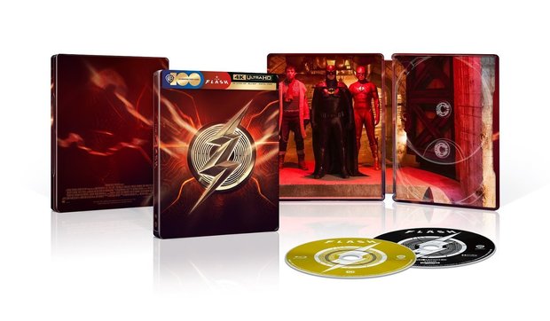 Steelbook Blu-ray 4K The Flash 2023