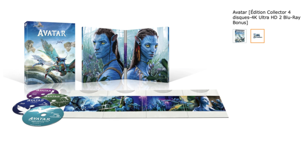 Edición francesa Avatar Edición coleccionista con español