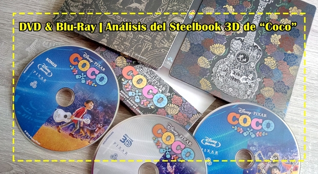 Análisis de la edición Steelbook 3D/2D de "Coco"