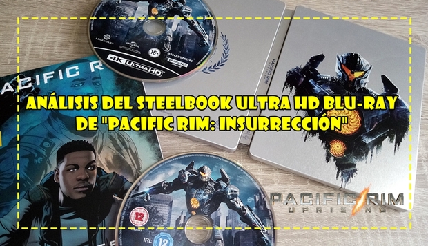 Análisis del Steelbook UHD Blu-Ray de "Pacific Rim" (Edición exclusiva de Amazon)