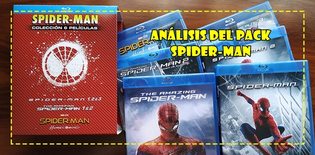 Análisis del Pack Blu-Ray de Spider-Man