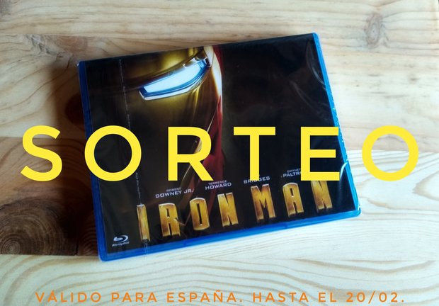 Sorteo de la edición 2 discos de "Iron Man"