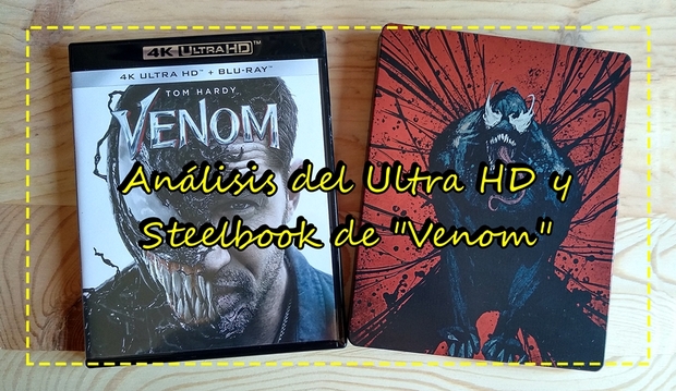 Análisis de la edición Ultra HD y Steelbook de "Venom"