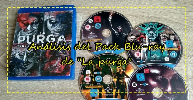 Análisis del pack recopilatorio BD de "La purga"