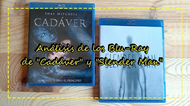 Análisis de los Blu-ray de "Cadáver" y "Slender Man"