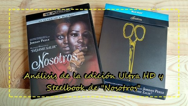 Análisis del Steelbook Blu-ray y UHD de "Nosotros"