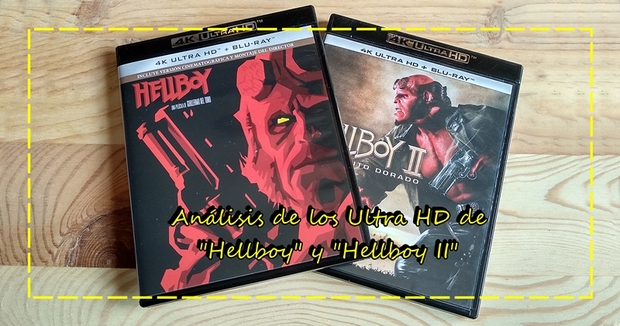 Análisis de los UHD de "Hellboy" y "Hellboy II. El ejército dorado"