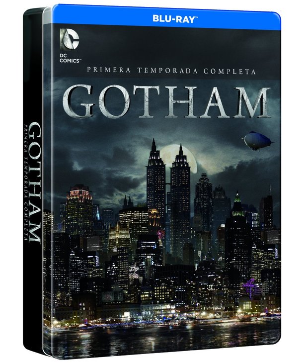 Diseño final del Steelbook exclusivo de Amazon de la primera temporada de Gotham