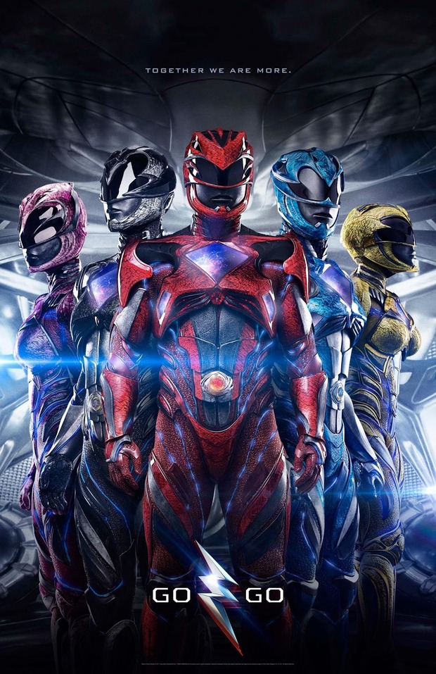 "Power Rangers": nuevo póster con todo el equipo 