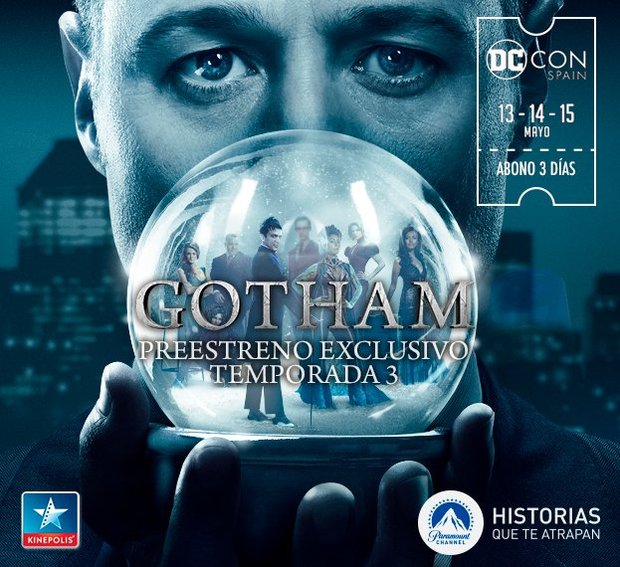Paramount Channel estrenará la tercera temporada de Gotham
