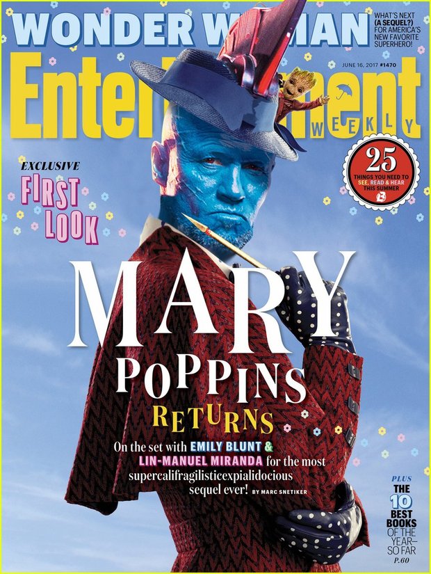 'El regreso de Mary Poppins': Los fans cambian a Emily Blunt por el Yondu de Michael Rooker